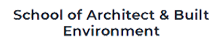 school of architech & built environment logo